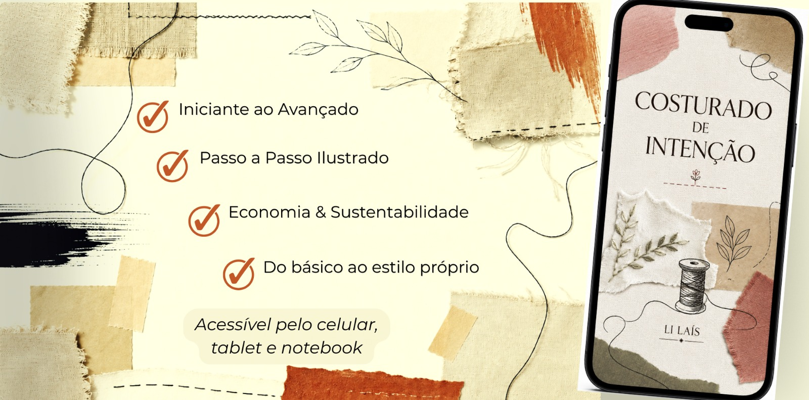 Destaques do e-book: do iniciante ao avançado, passo a passo ilustrado, acessível em celular, tablet e computador